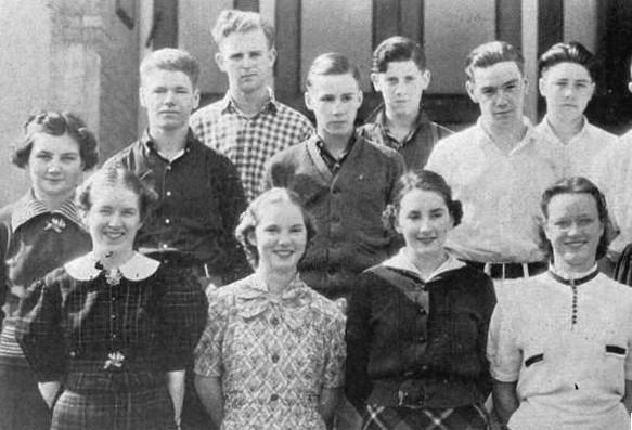 1937 Junior play cast 